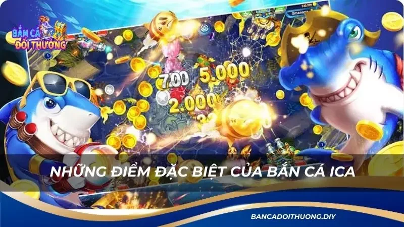 đặc điểm chỉ có tại trò bắn cá này